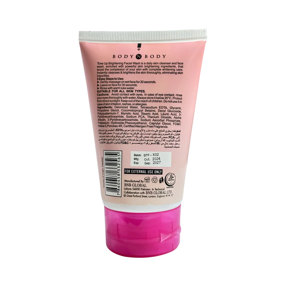 BNB Tone Up Facial Wash ( Pack Of 2 )