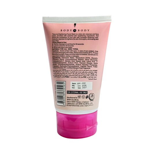 BNB Tone Up Facial Wash